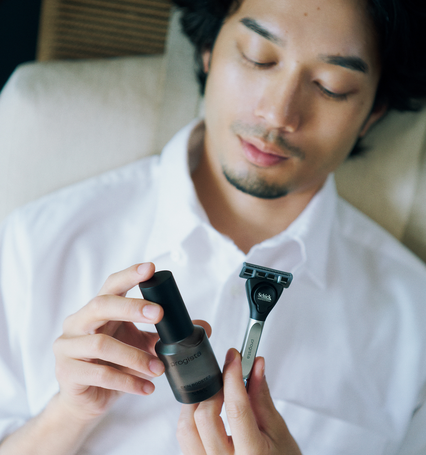 大人男子こそ、スキンケア発想のシェービング